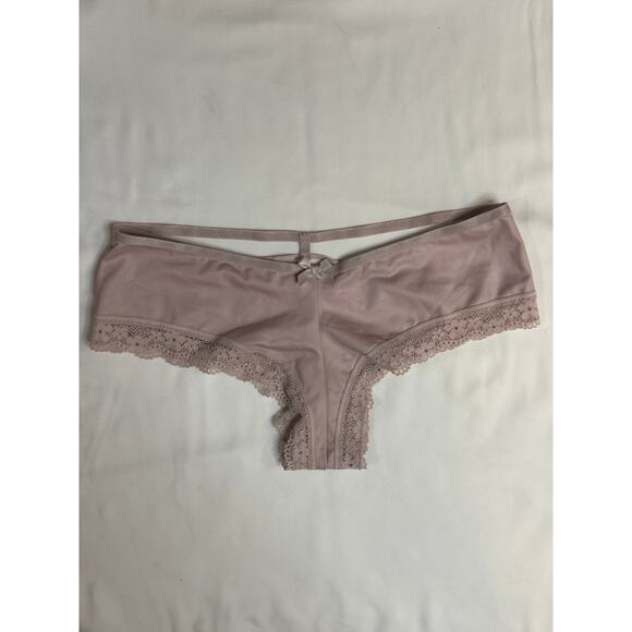 NWT Victoria’s Secret Vintage Strappy Back Cheeky Panty Light Purple Size S 2018 - Picture 4 of 4